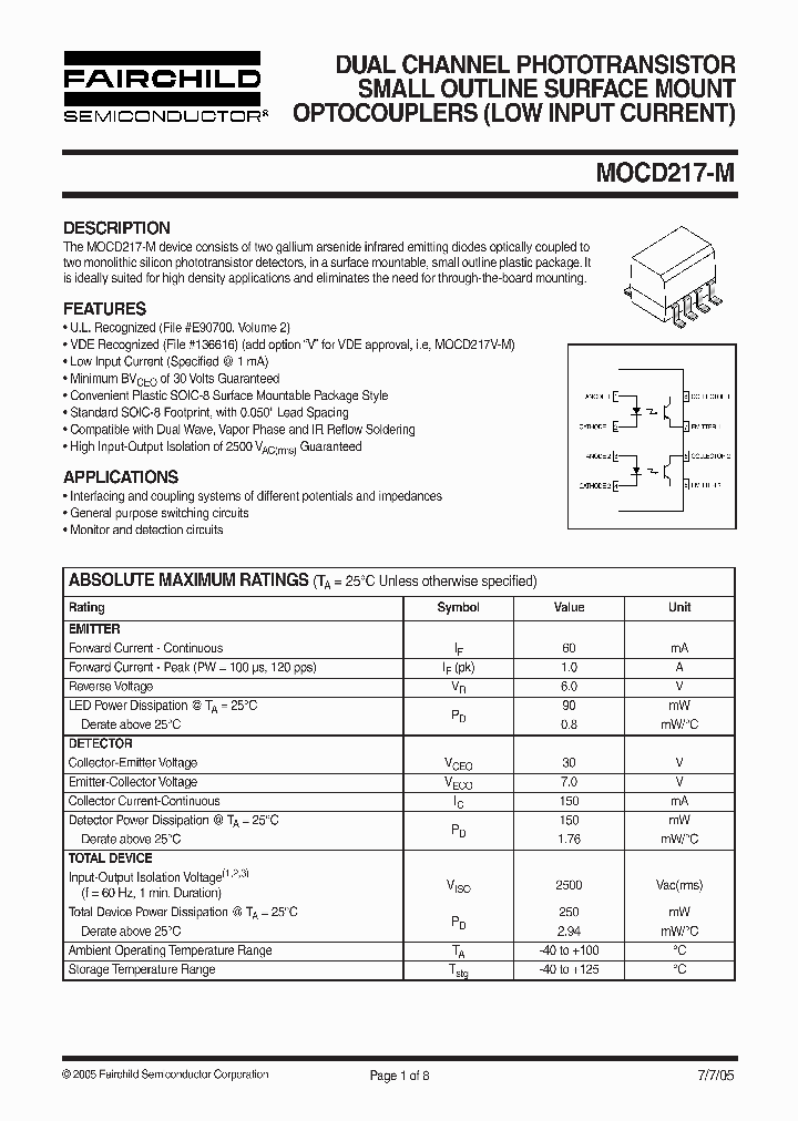 MOCD217-M05_1078481.PDF Datasheet Download --- IC-ON-LINE