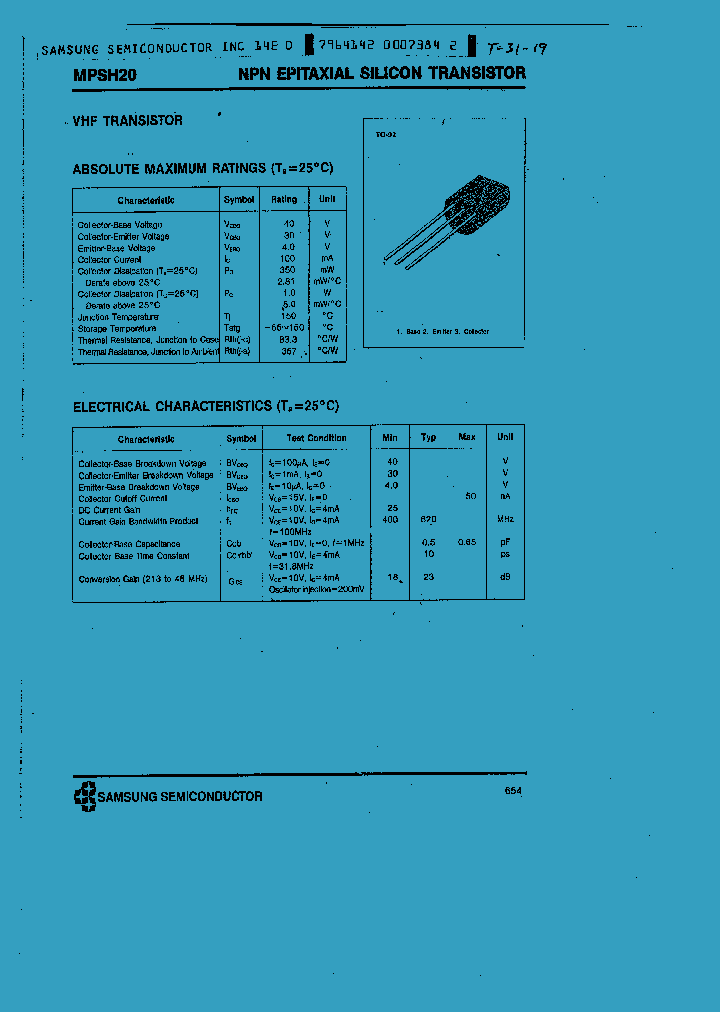 MPSH20_1059896.PDF Datasheet