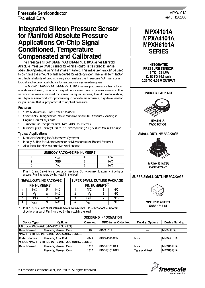 MPXH6101A6U_1282957.PDF Datasheet