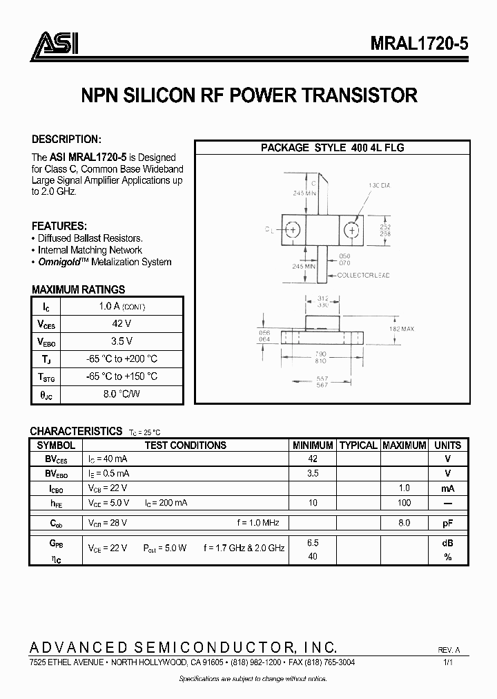 MRAL1720-5_1283379.PDF Datasheet