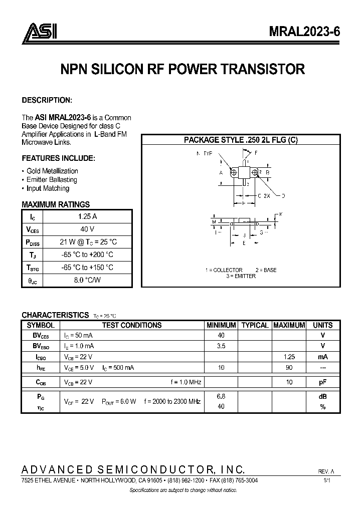 MRAL2023-6_1283384.PDF Datasheet