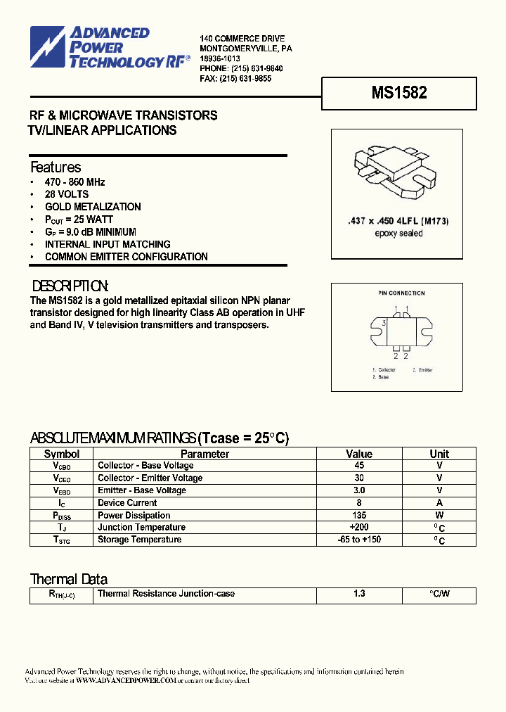 MS1582_1283804.PDF Datasheet