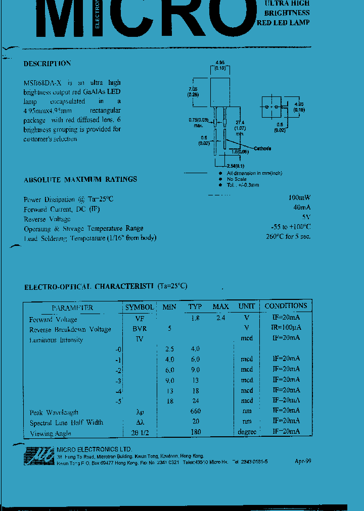 MSB68DA-X_1284117.PDF Datasheet
