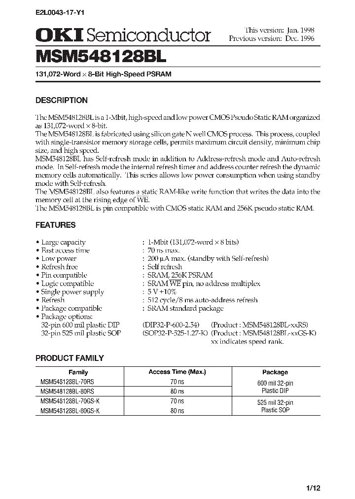 MSM548128BL-70GS-K_1081352.PDF Datasheet