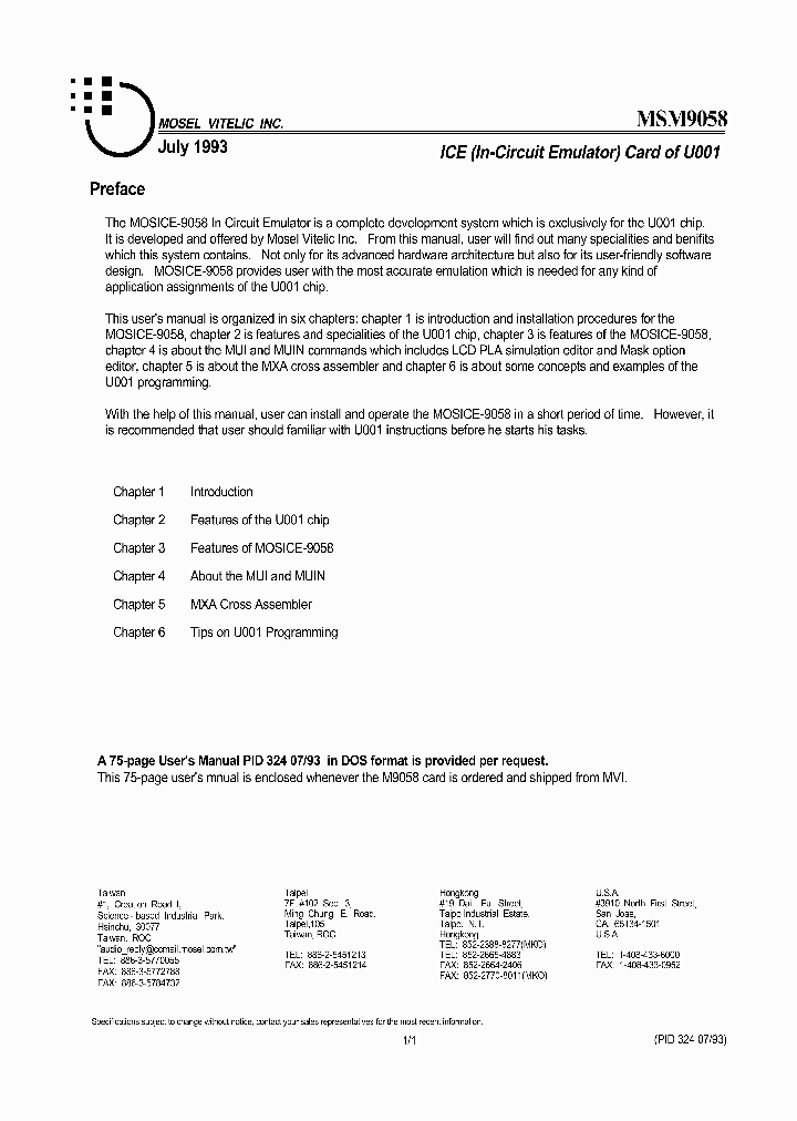 MSM9058_1049414.PDF Datasheet