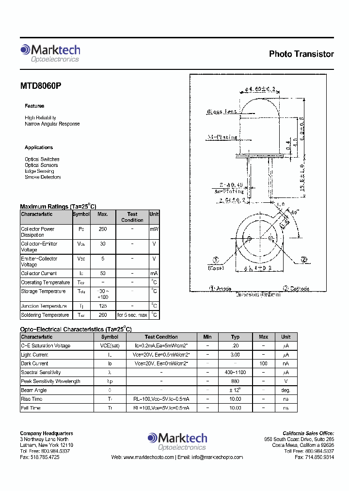 MTD8060P_1142749.PDF Datasheet