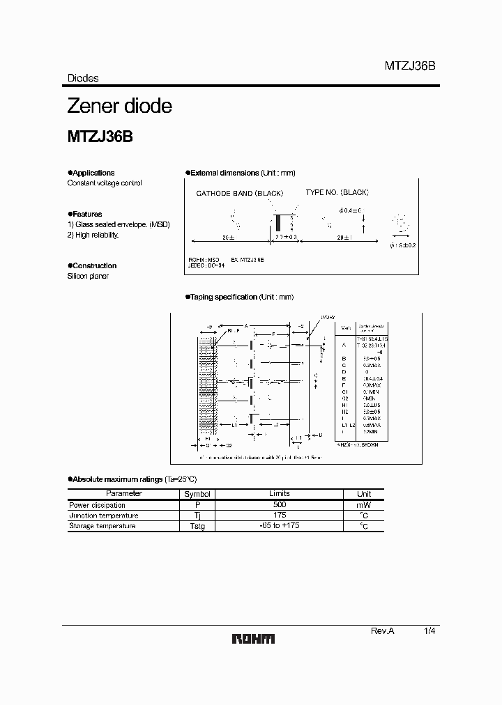 MTZJ91B_1286020.PDF Datasheet