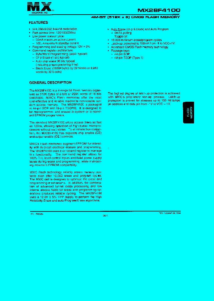 MX28F4100_1130177.PDF Datasheet