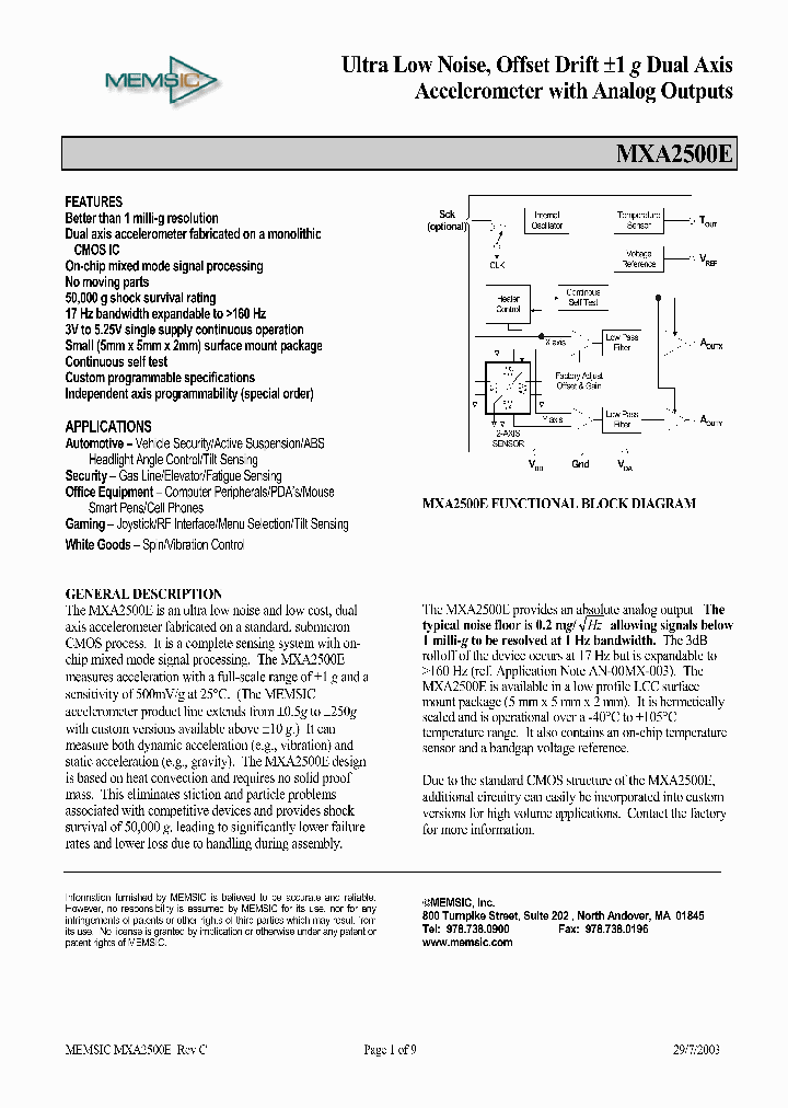 MXA2500EL_1286823.PDF Datasheet