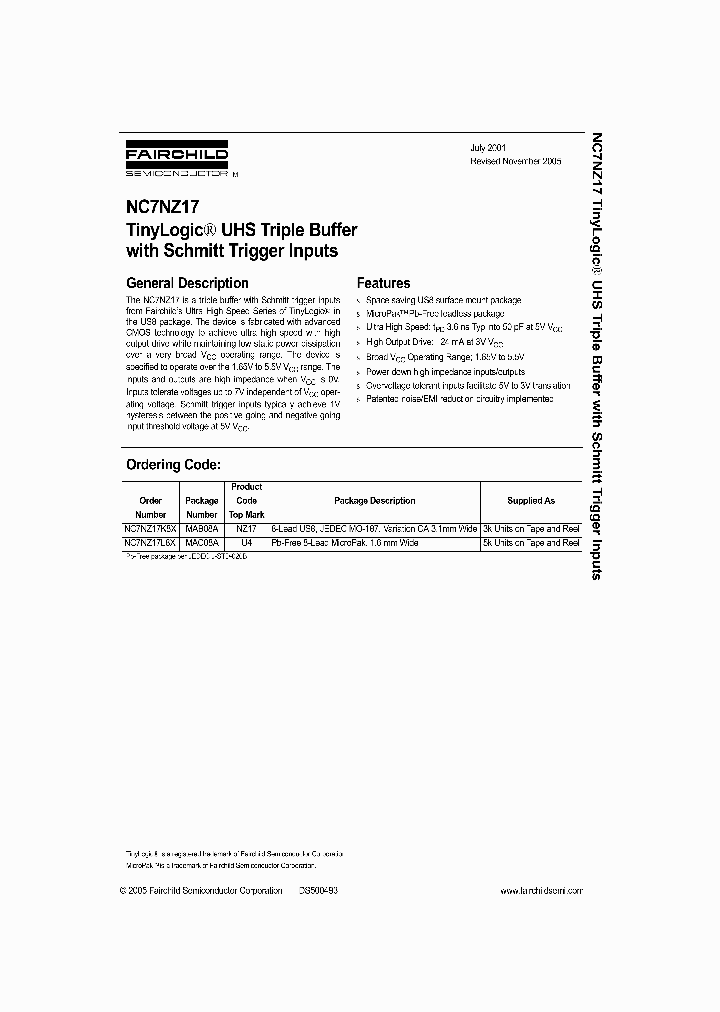 NC7NZ1705_1287458.PDF Datasheet