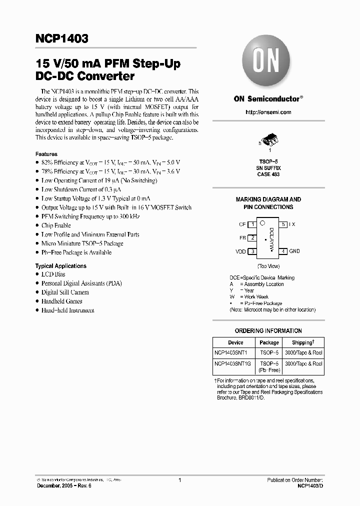 NCP140305_1287736.PDF Datasheet