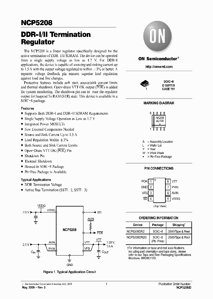 NCP5208DR2G_1121422.PDF Datasheet
