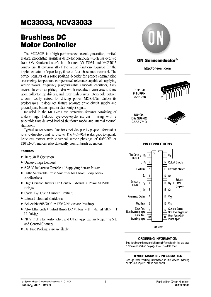 MC3303307_754190.PDF Datasheet Download --- IC-ON-LINE