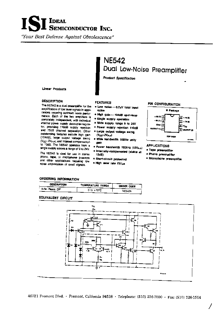 NE542N_1288281.PDF Datasheet