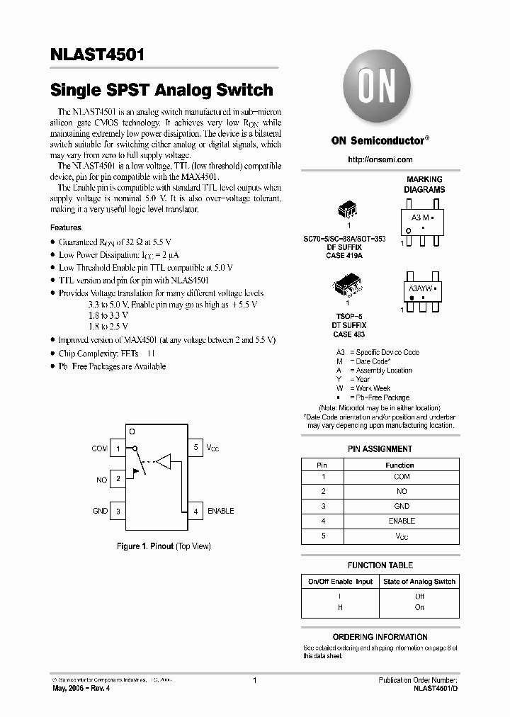 NLAST450106_1289415.PDF Datasheet