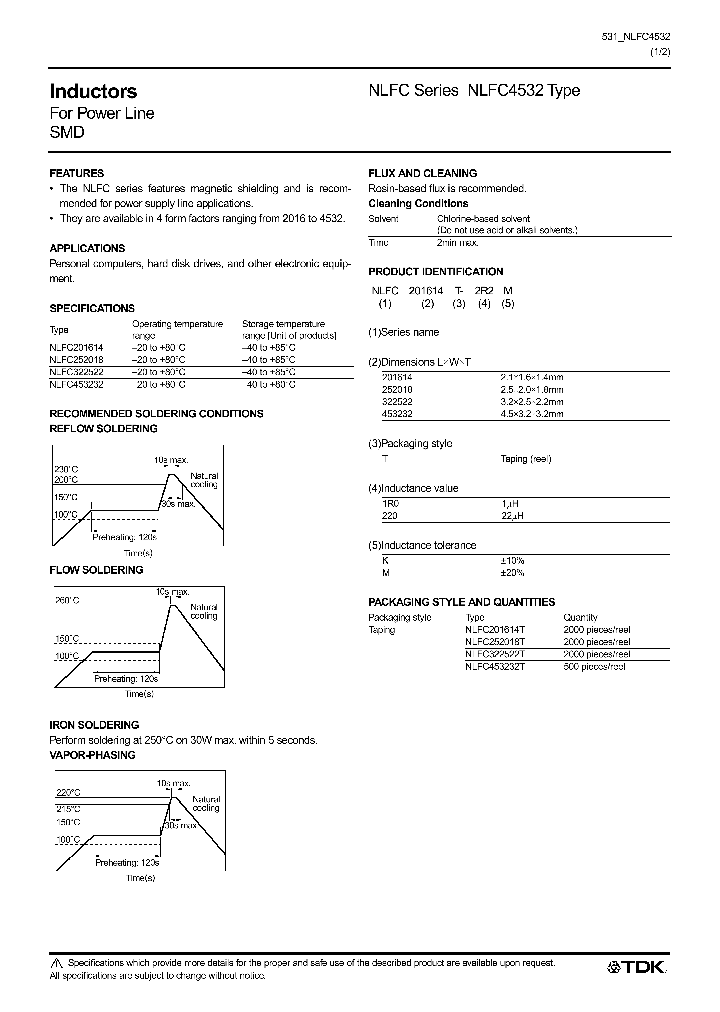 NLFC453232T-100K_1129773.PDF Datasheet