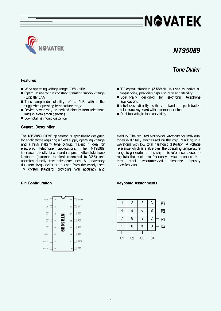 NT95089_1289910.PDF Datasheet