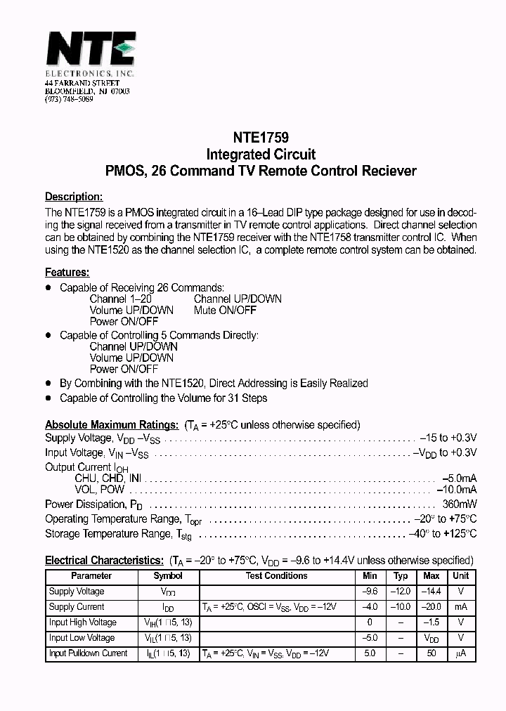 NTE1759_1290300.PDF Datasheet