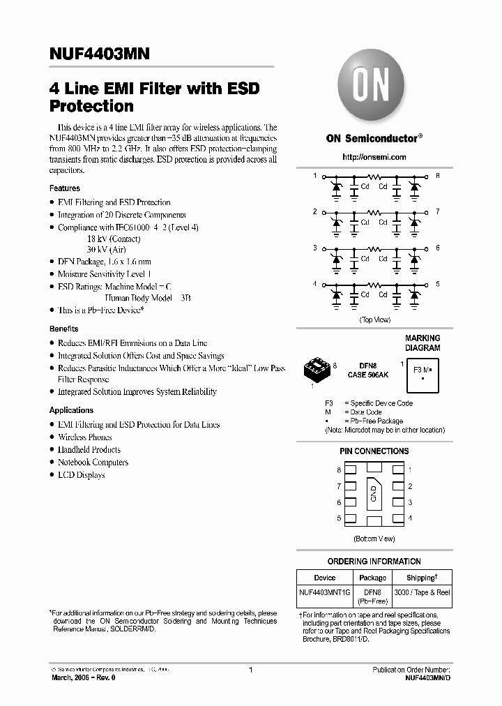 NUF4403MN_1108630.PDF Datasheet