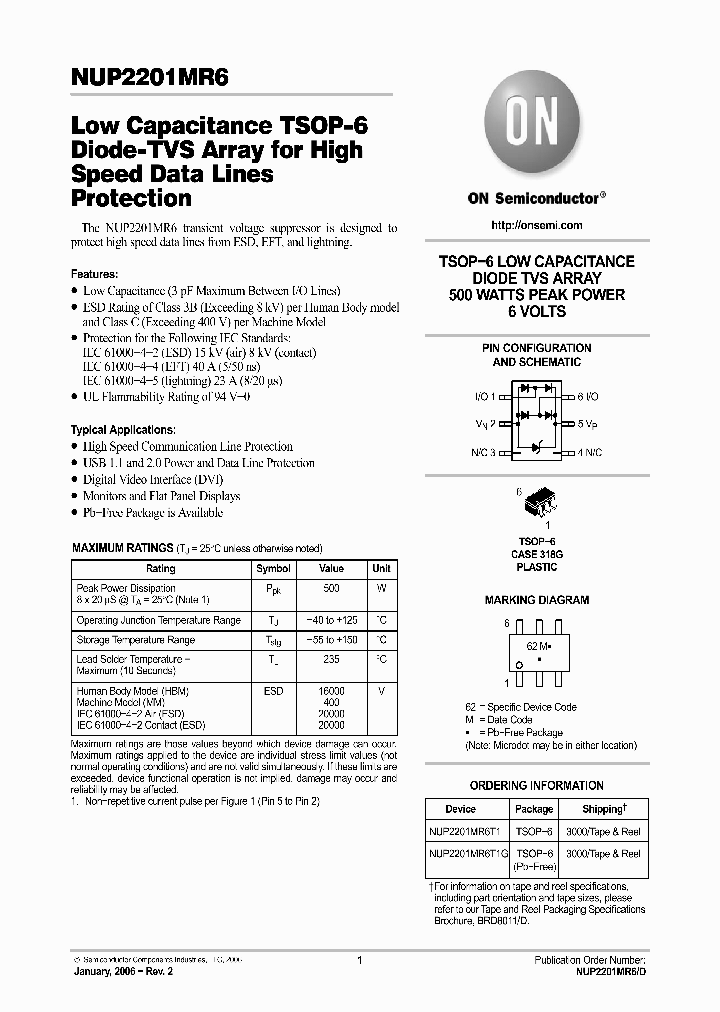 NUP2201MR606_959499.PDF Datasheet