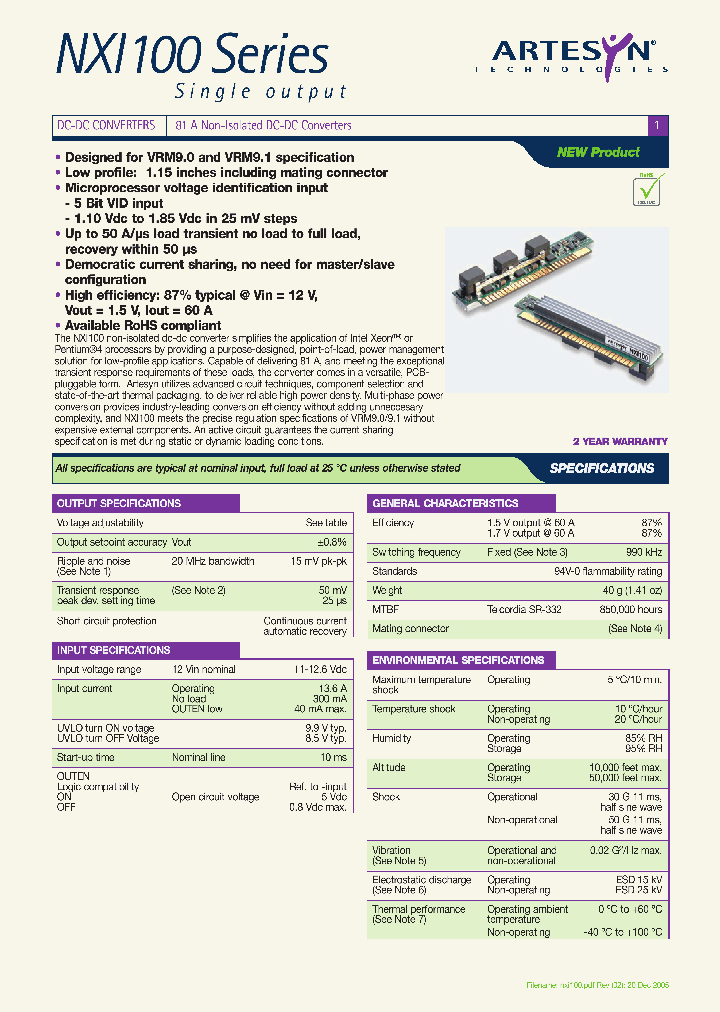 NXI100_1091015.PDF Datasheet