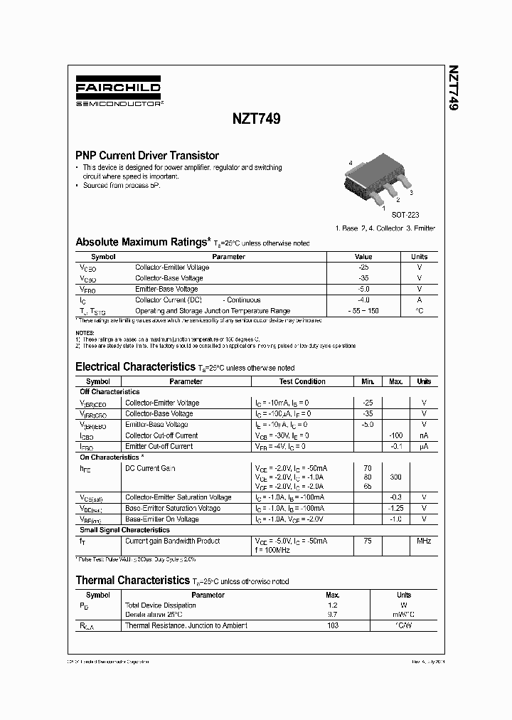 NZT749_1053611.PDF Datasheet