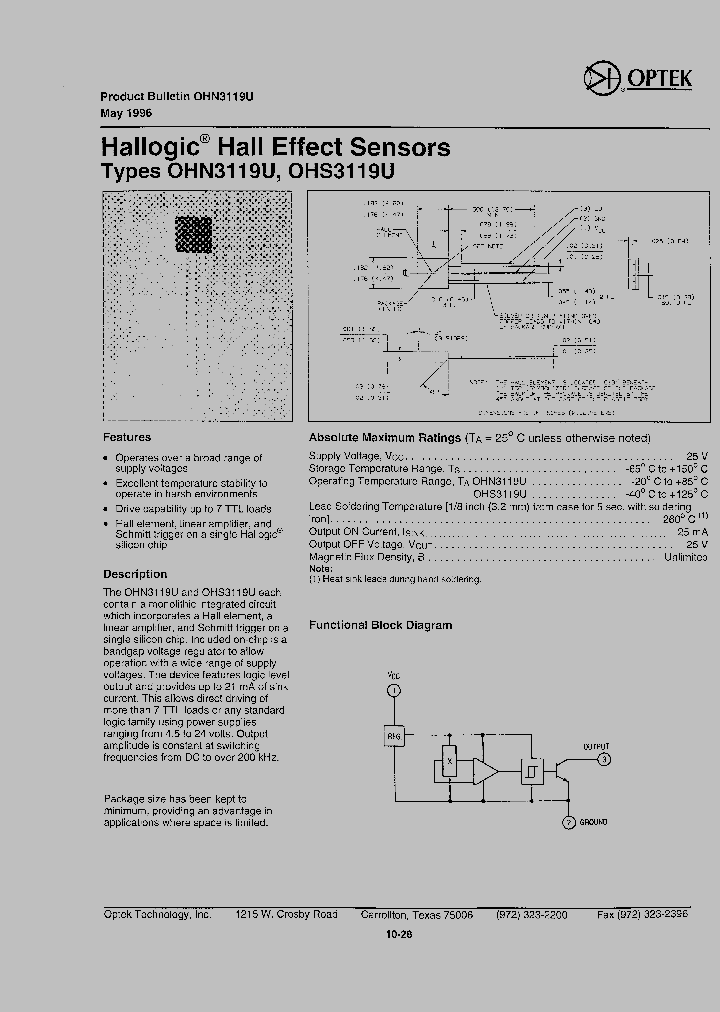 OHS3119U_1076179.PDF Datasheet