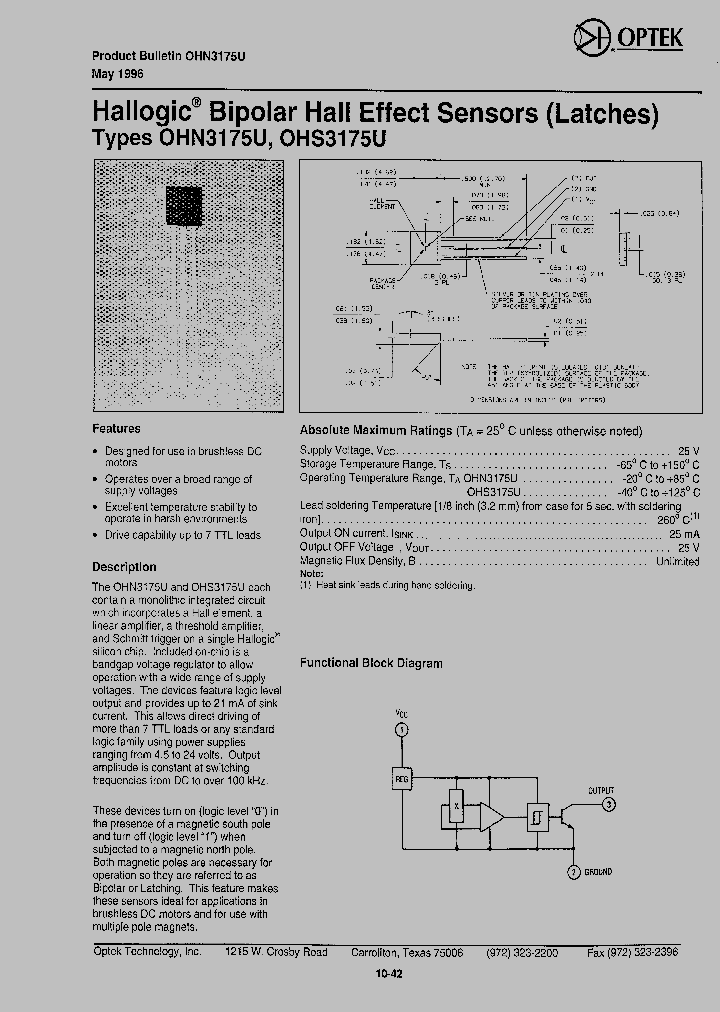 OHS3175U_1076185.PDF Datasheet