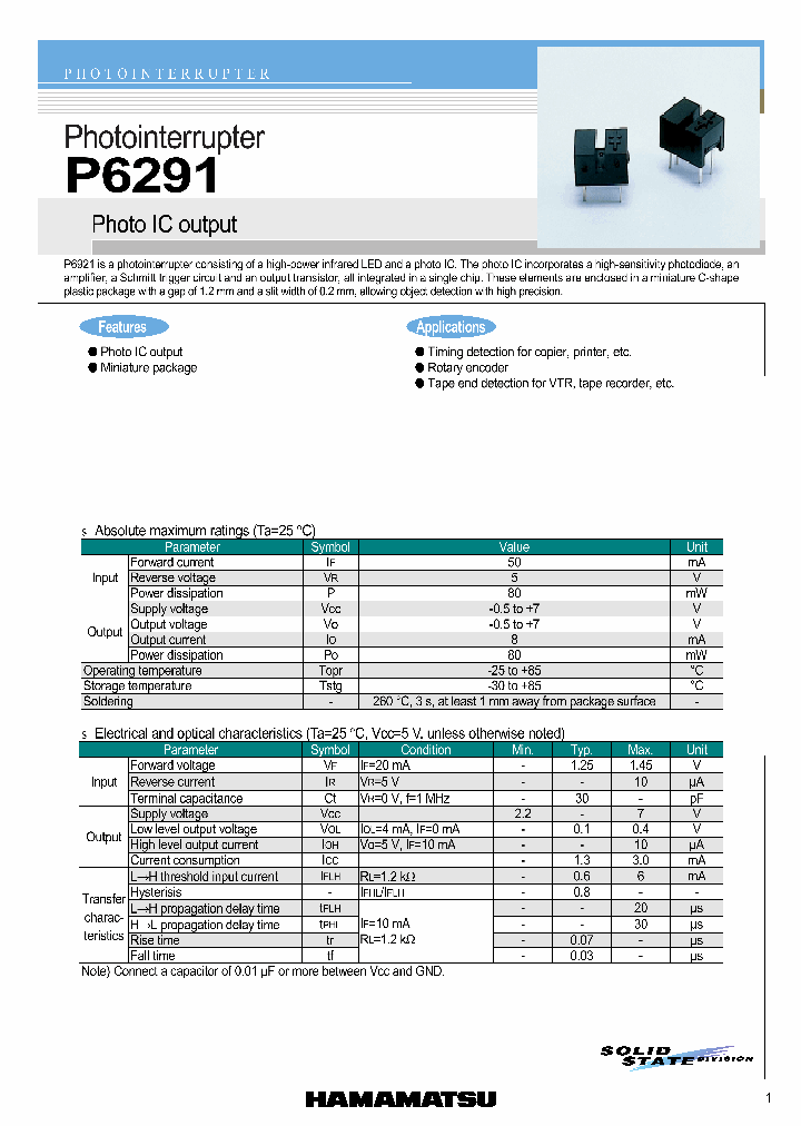 P6291_1293088.PDF Datasheet