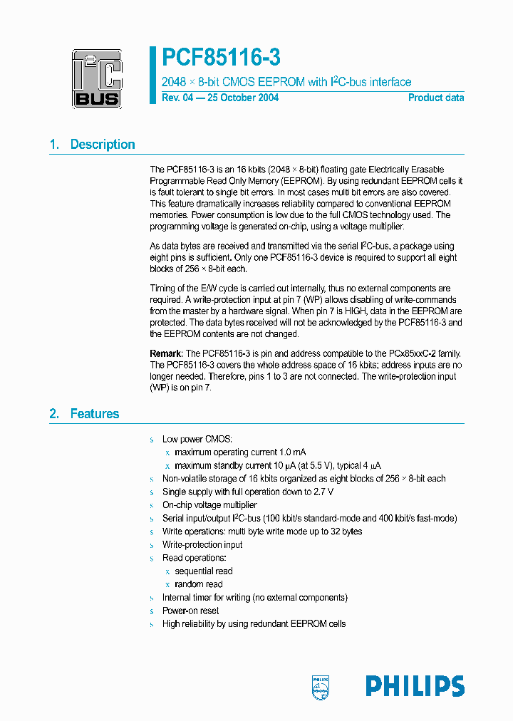 PCF85116-3T01_732709.PDF Datasheet