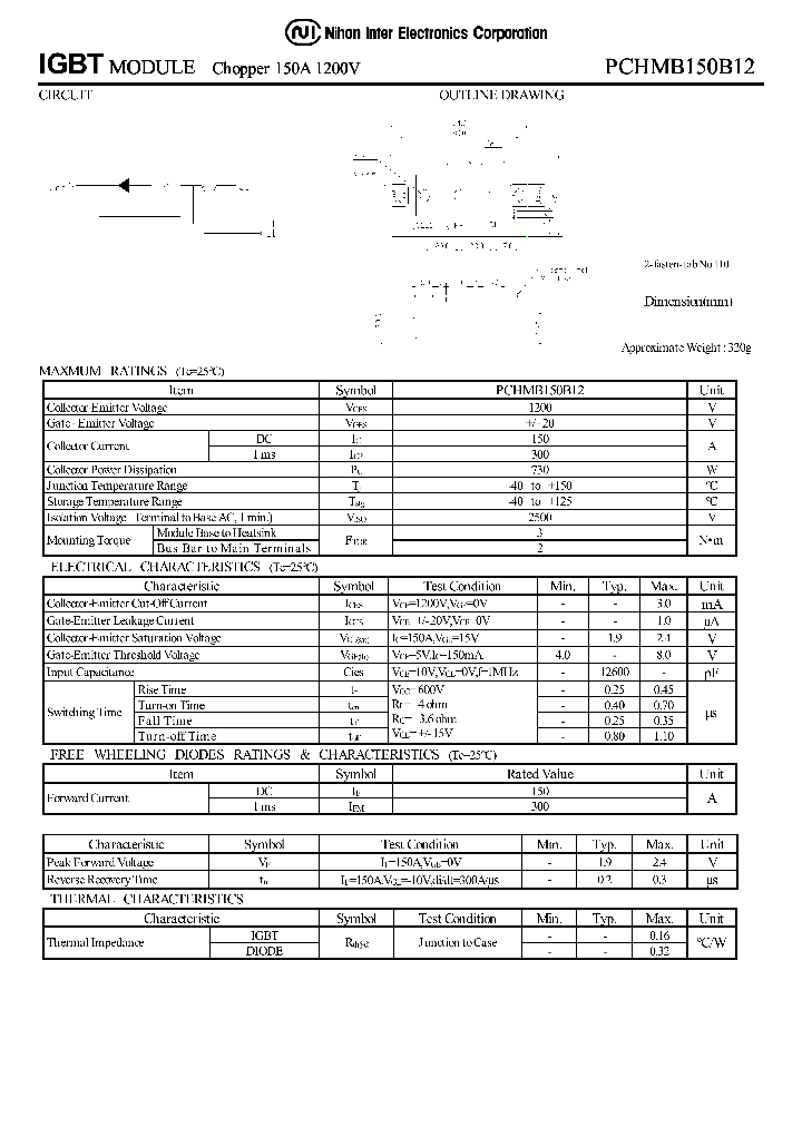 PCHMB150B12_1294344.PDF Datasheet