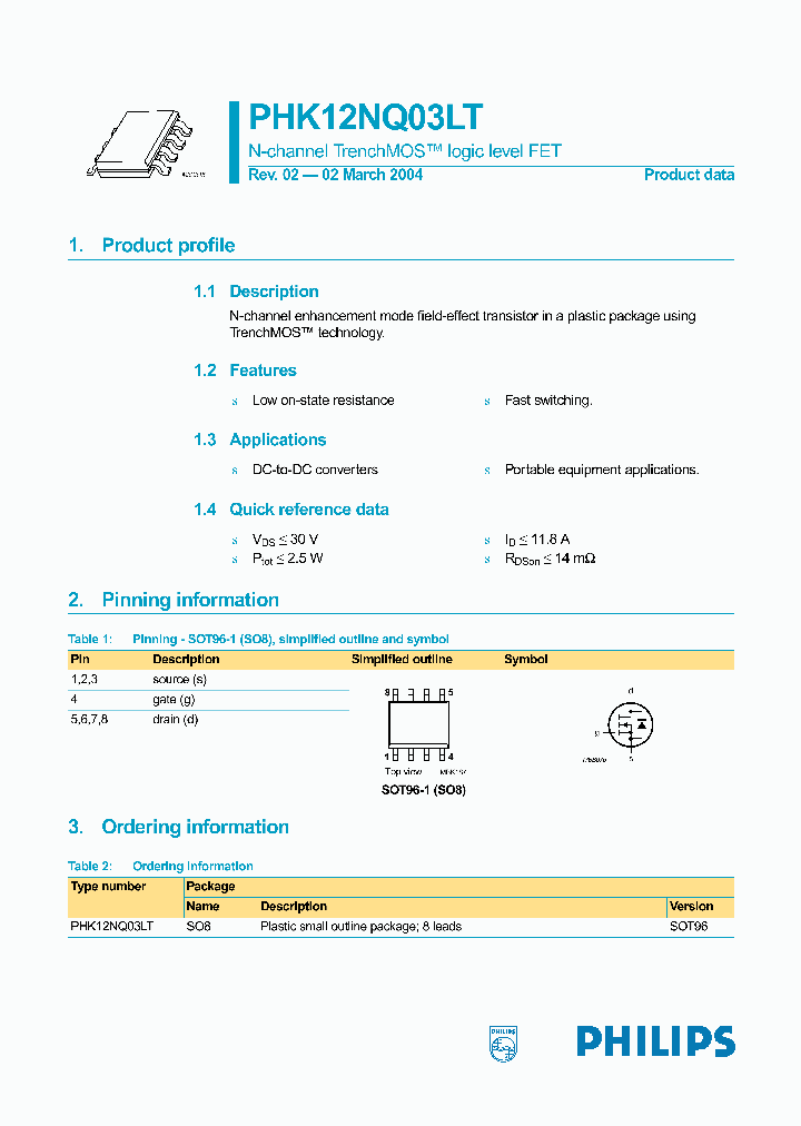 PHK12NQ03LT_1127698.PDF Datasheet