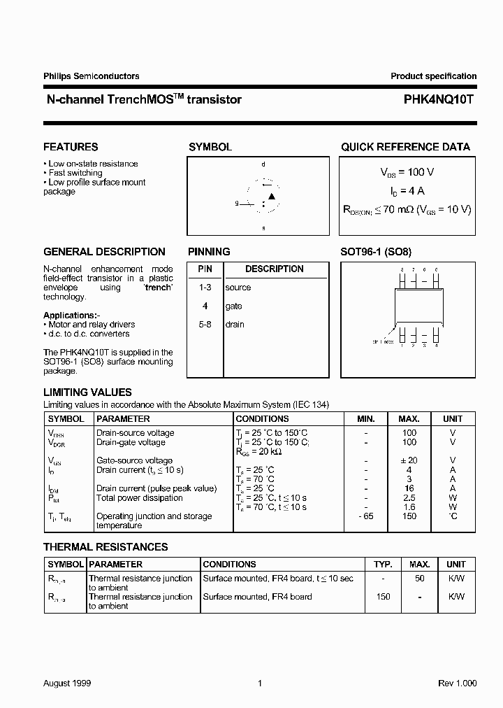 PHK4NQ10T_1295484.PDF Datasheet