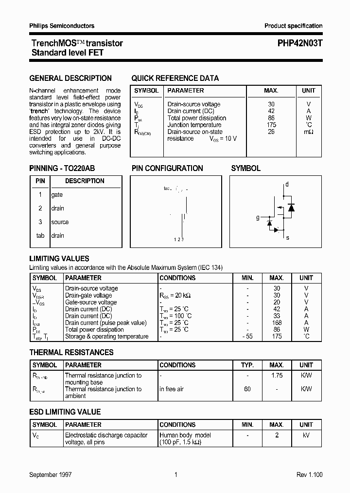 PHP42N03T_1295587.PDF Datasheet