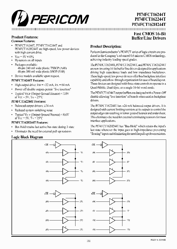 PI74FCT16244T_1033602.PDF Datasheet