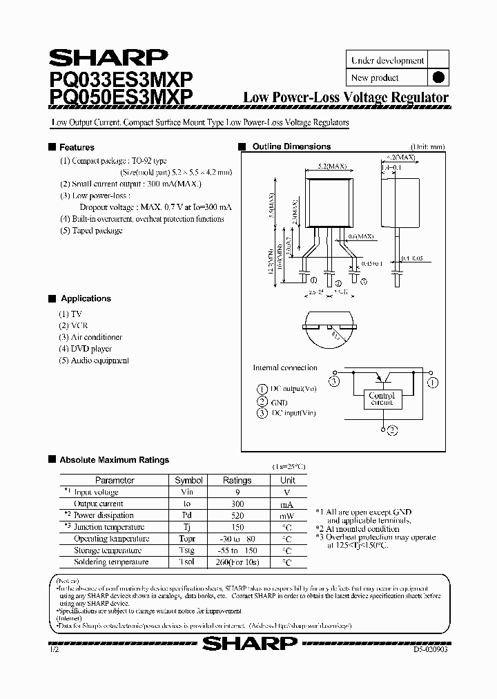 PQ050ES3MXP_1136103.PDF Datasheet