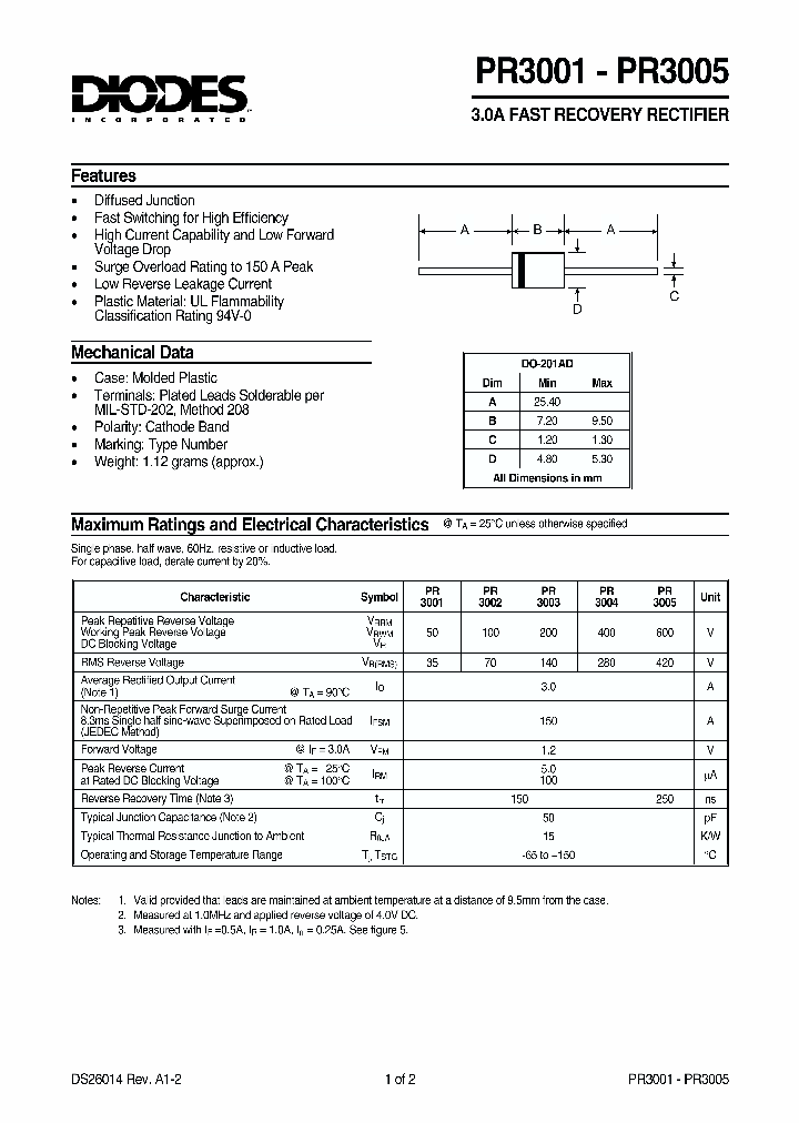 PR3005_1297407.PDF Datasheet