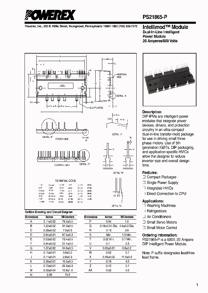 PS21865-P_1135482.PDF Datasheet