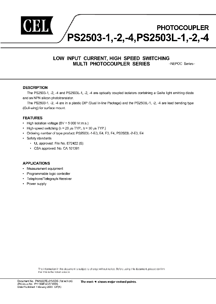 PS2503L-1-E3_1111904.PDF Datasheet