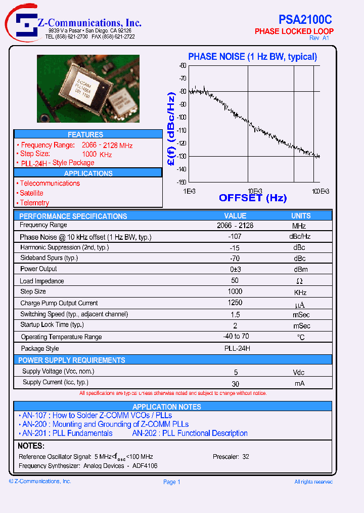 PSA2100C_1297761.PDF Datasheet