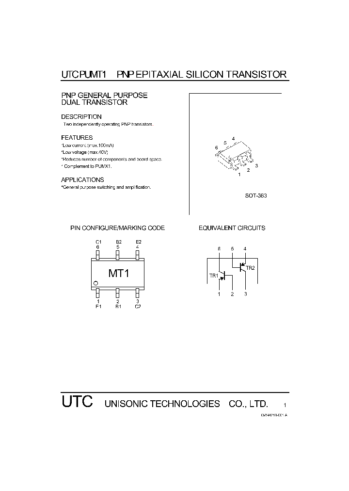 PUMT1_1097164.PDF Datasheet