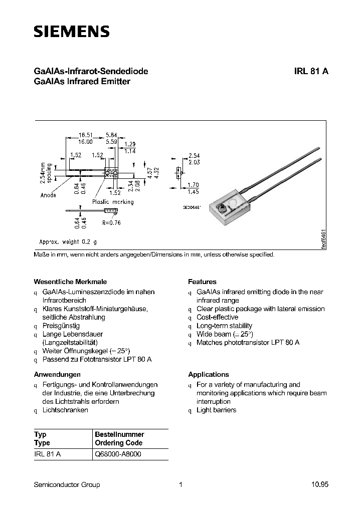 Q68000-A8000_1299766.PDF Datasheet Download --- IC-ON-LINE