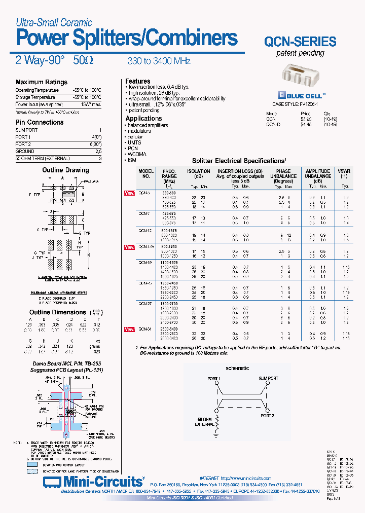 QCN-SERIES_1299811.PDF Datasheet Download --- IC-ON-LINE