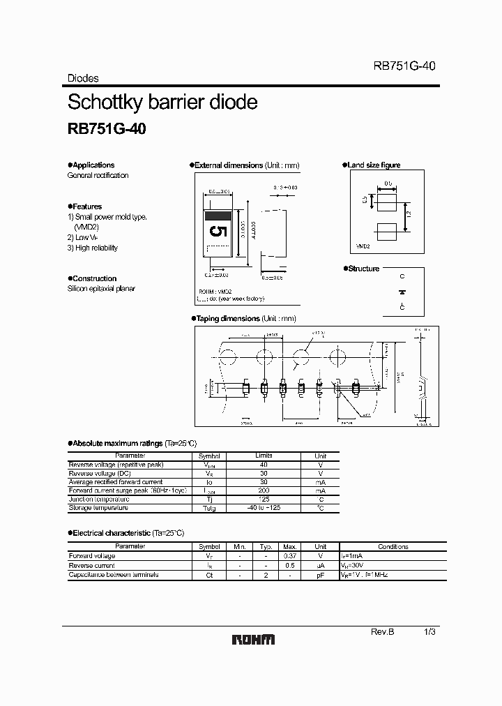 RB751G-40_1300789.PDF Datasheet