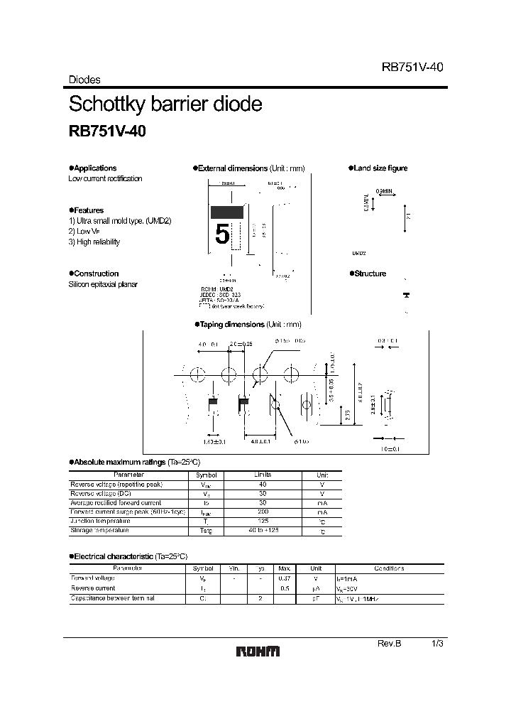 RB751V-40_1300795.PDF Datasheet