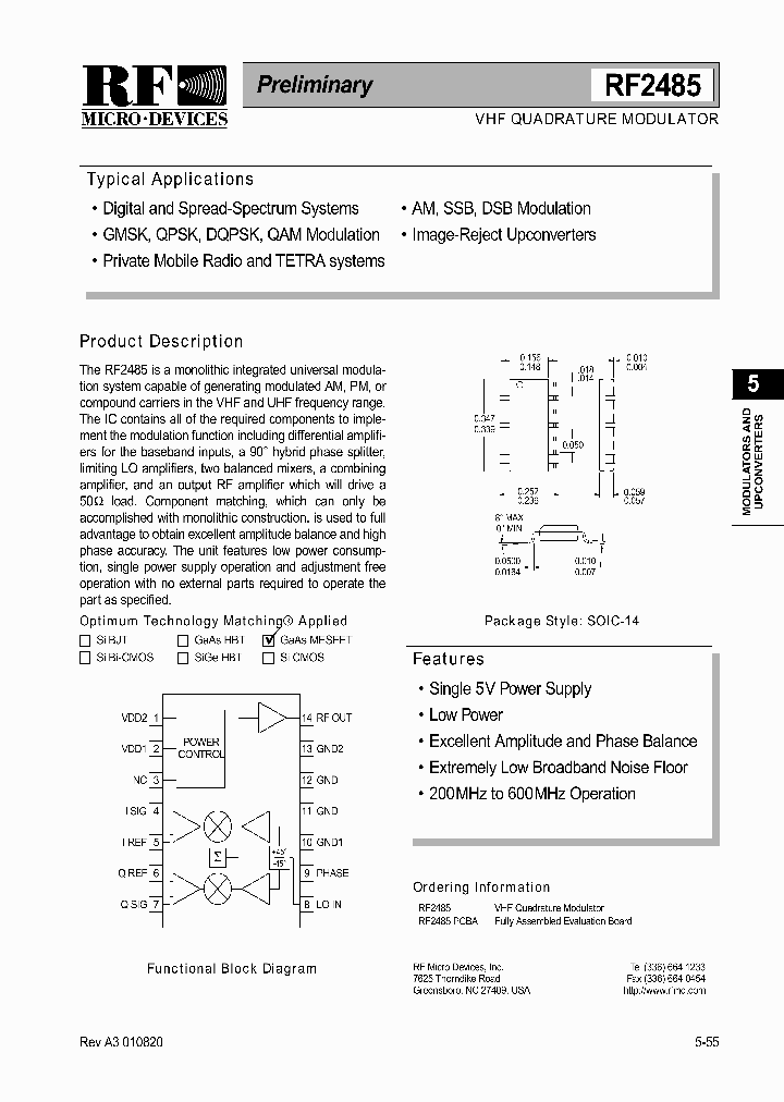 RF2485_1046593.PDF Datasheet