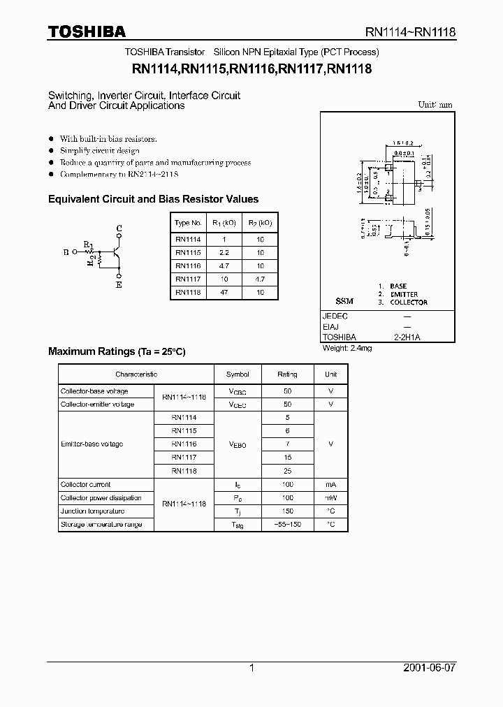 RN1118_1302271.PDF Datasheet