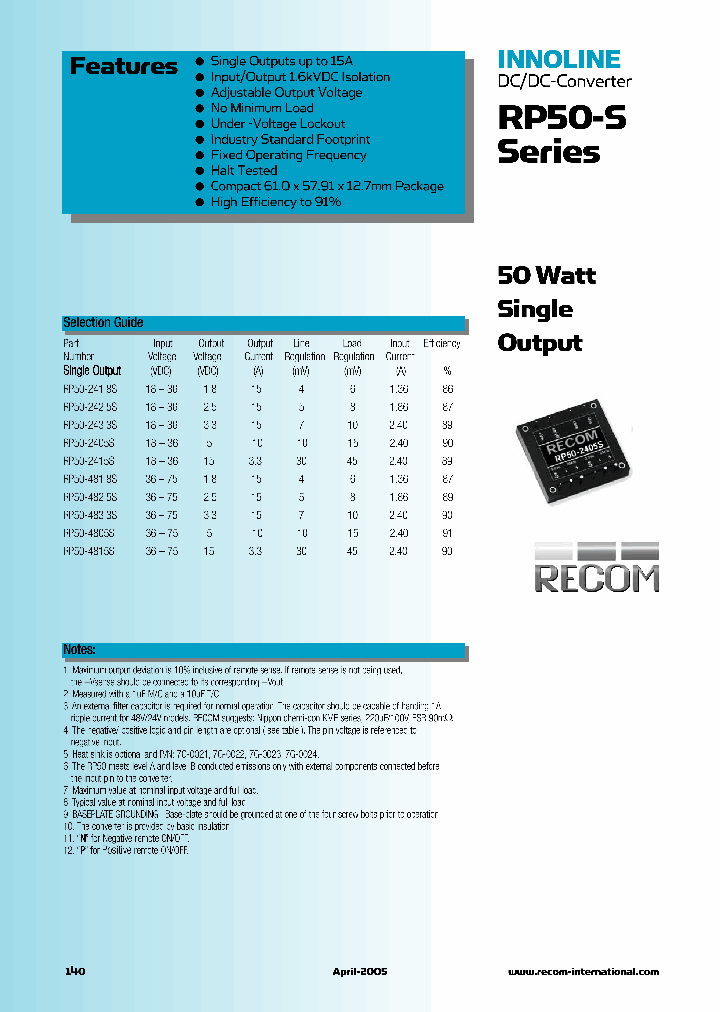 RP50-4833S_744679.PDF Datasheet