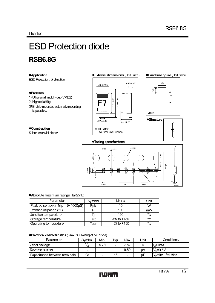 RSB68G_1302765.PDF Datasheet