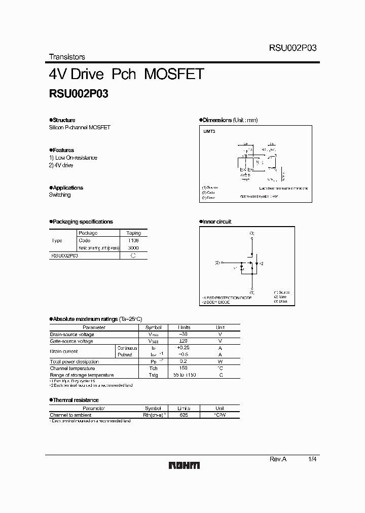 RSU002P03_1058664.PDF Datasheet